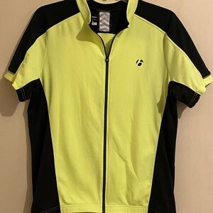Men's Black and Yellow Cycling Jersey